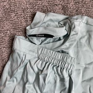 Quince silk pajama set